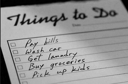Making a To Do List