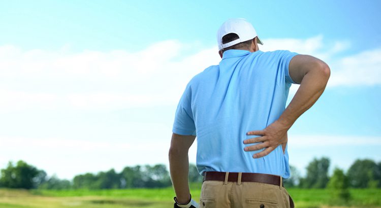 Common golf aches and pains after a round of golf