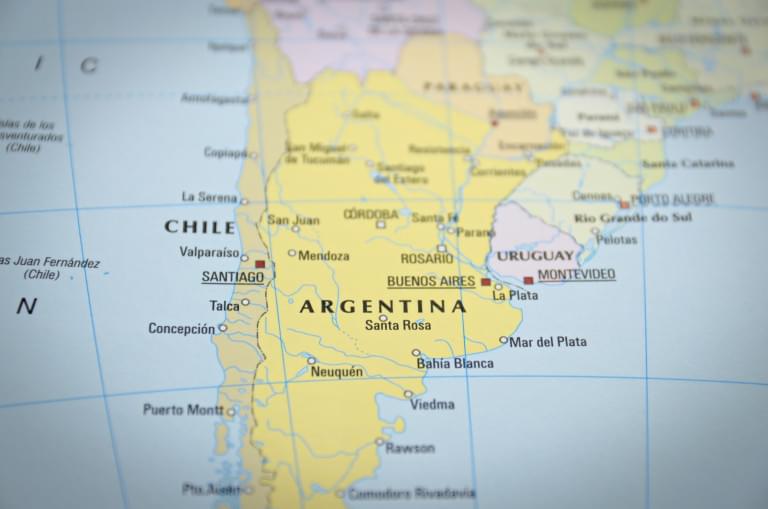 Argentina On Map.. | Ship Sticks