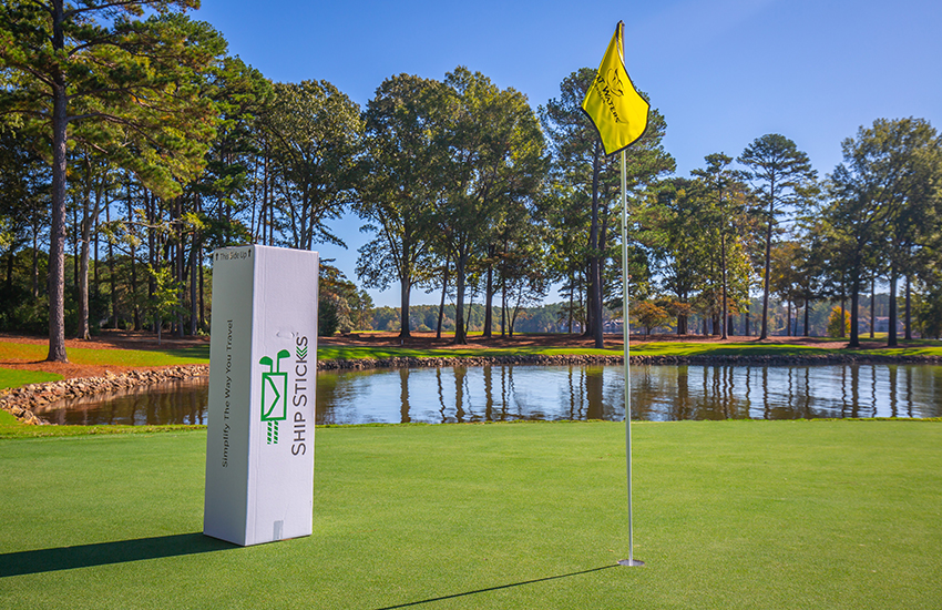 Golf bag delivery to and from Reynolds Lake Oconee with Ship Sticks