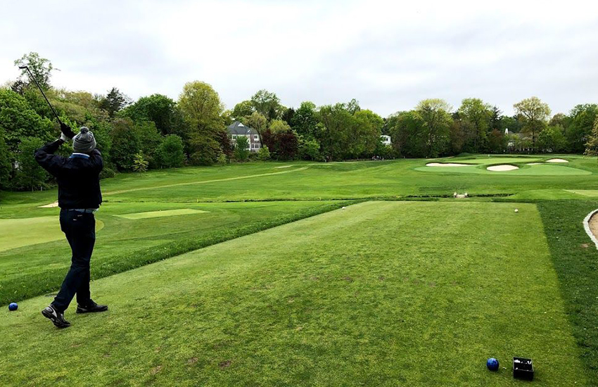 Jimmie James at Quaker Ridge Golf Club