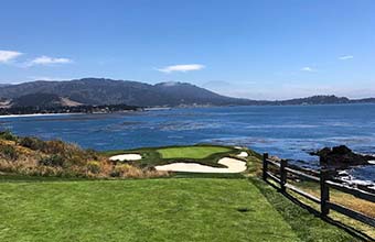 ship my golf clubs to Pebble Beach Golf Links