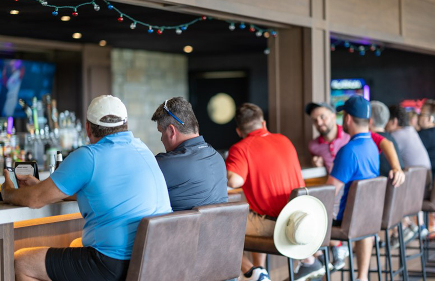 Dining at the Turf Bag at Geneva National Resort