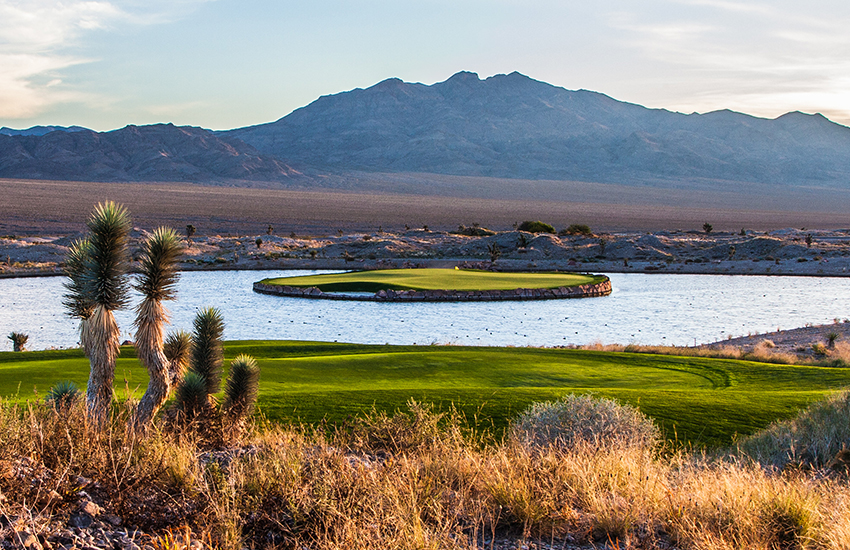 The Wolf course at Las Vegas Paiute Golf Resort