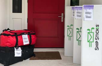 ship my golf clubs and luggage