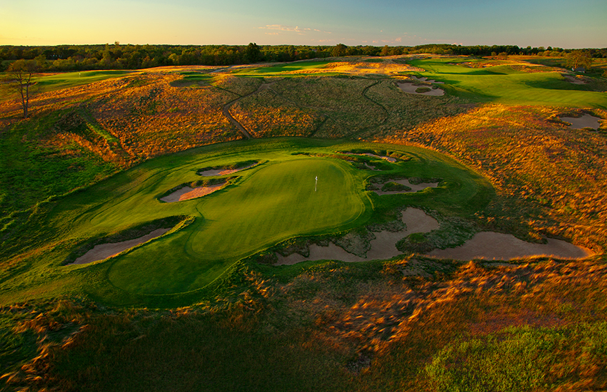 Erin Hills short par-3 9th hole named the shortest par-5 by caddies