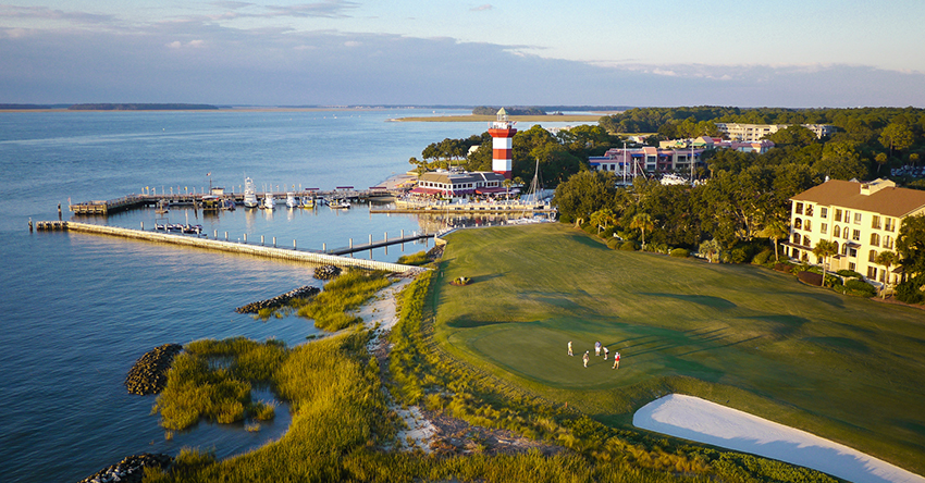 RBC Heritage at Harbour Town Golf Links located at Sea Pines Resort
