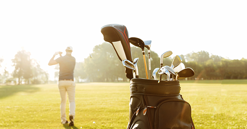 How to arrange golf clubs in a cart or stand bag using Ship Sticks.