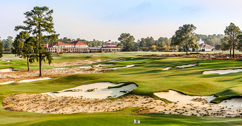 Using Ship Sticks to travel to Pinehurst, a best golfing destination