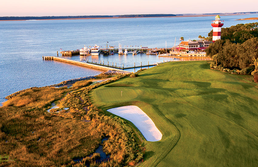 The toughest hole in golf is located at Harbour Town Golf Links