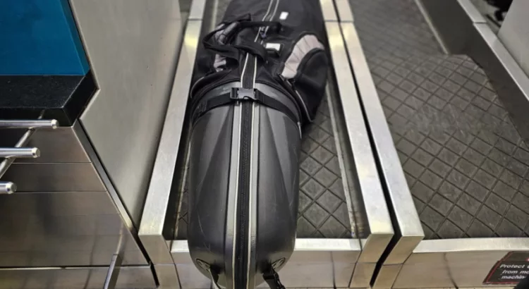 Flying with golf clubs